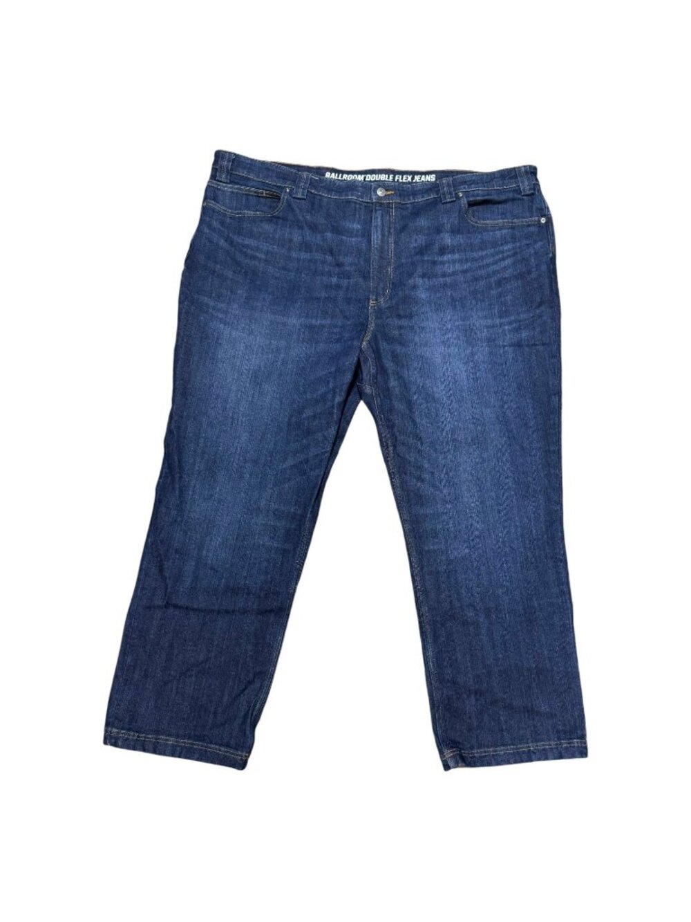 Duluth Trading Co. Mens Relaxed Fit Flex Jeans 48x30 Cotton Polyester Work Pants